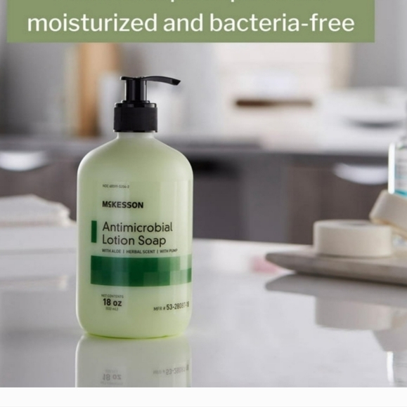 NEW! 3- McKesson Antimicrobial Lotion Soap (18oz ea) - Picture 7 of 7